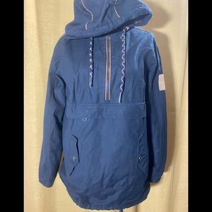 Darvus  S Black Lined Half Zip Pullover Hoodie